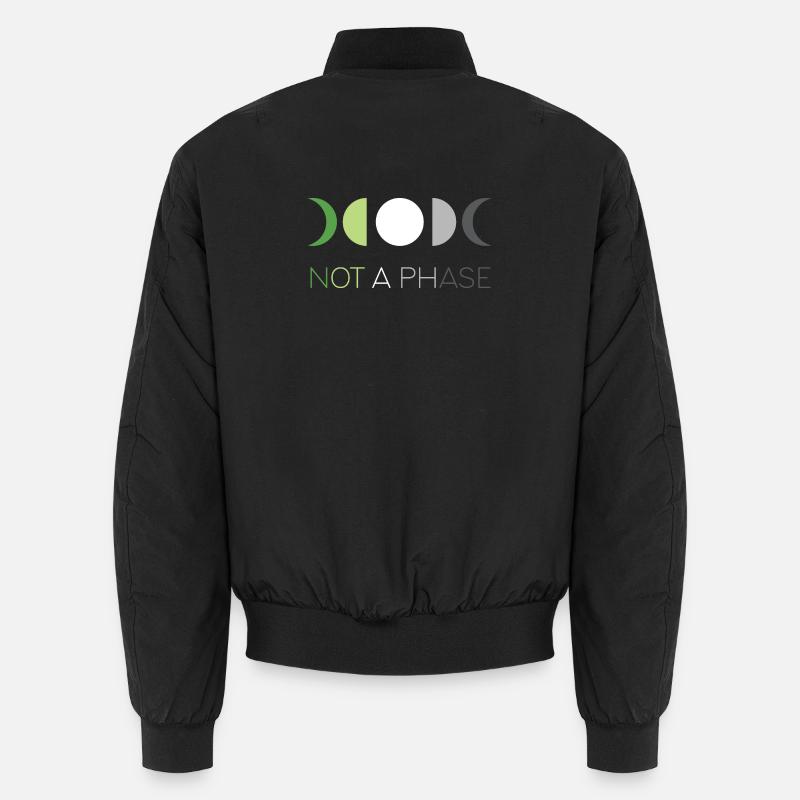 LGBTQ Pride Month - Keine Phase - Aromantic Unisex Bomberjacke