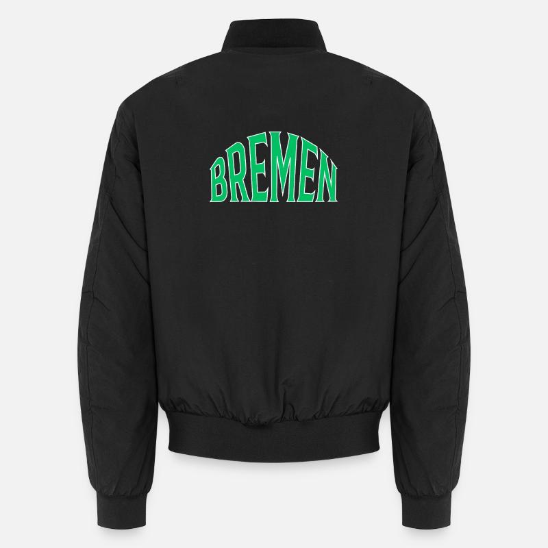 Bremen - Unisex Bomberjacke - Schwarz