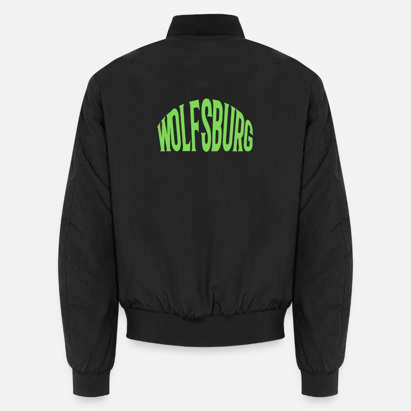 Wolfsburg - Unisex Bomber Jacket - black