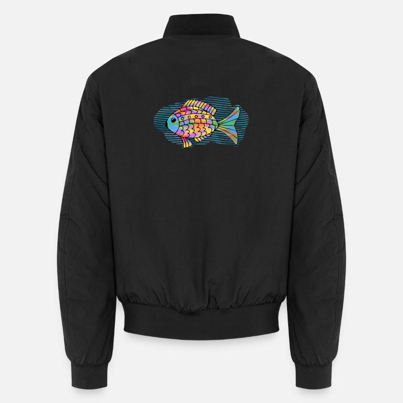 fish Unisex Bomber Jacket