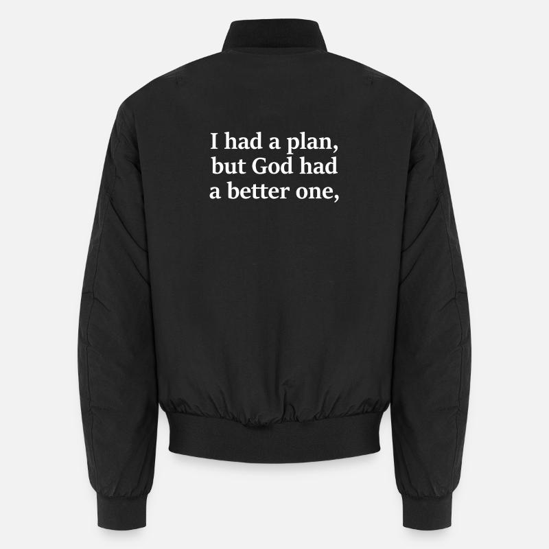 God's Plan Over Mine Unisex Bomber Jacket