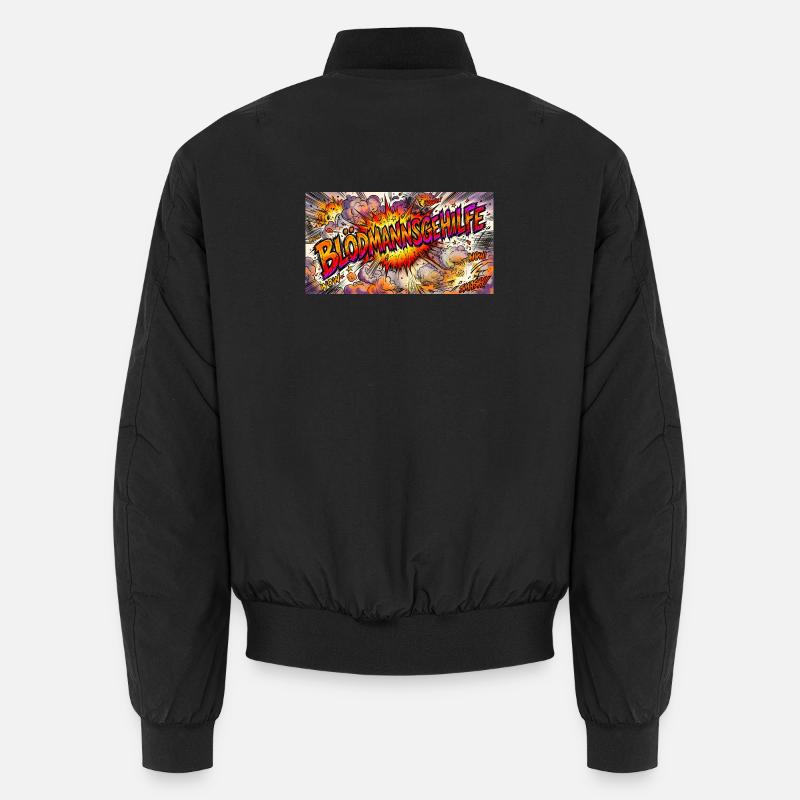 Assistant to the Certified Fool „BLÖDMANNSGEHILFE“ Unisex Bomber Jacket