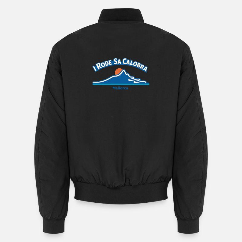 I Rode Sa Calobra Mallorca Cycling Elevation Unisex Bomberjacke