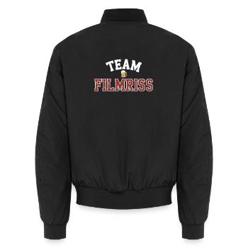 Équipe de Majorque Filmriss Party JGA Équipe de la fête Malle - Bomber unisexe - noir - Dos - AI Model Male 185 light (185cm)