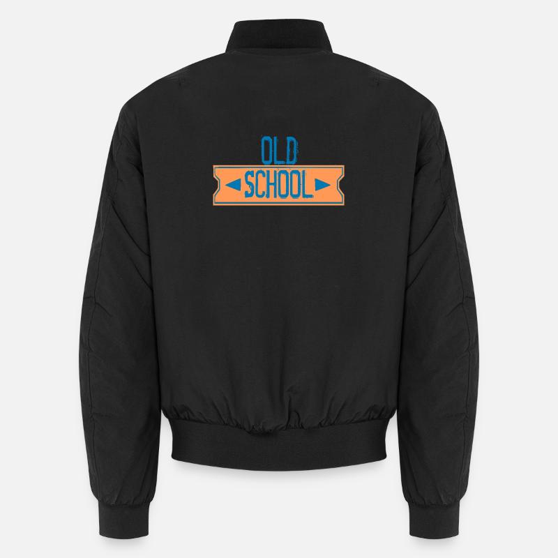 Alte Schule - Unisex Bomberjacke - Schwarz