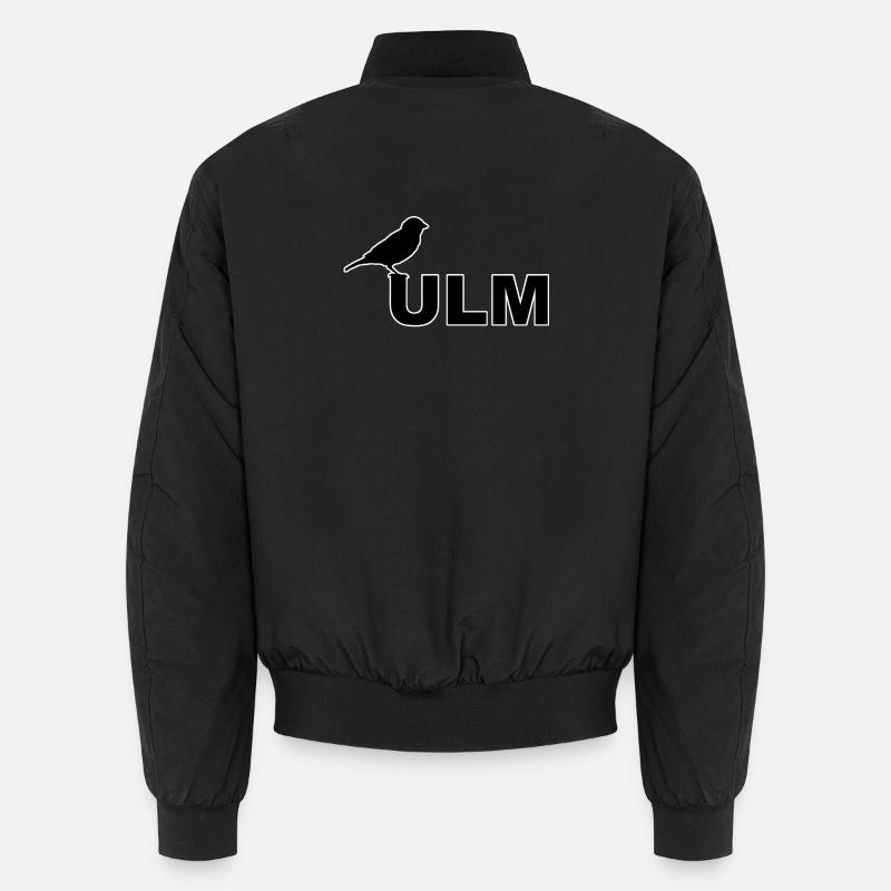 Ulmer Spatz Linsen mit Spatzla Schwabisch Unisex Bomberjacke