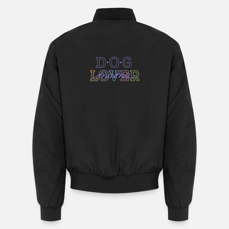 Dog lover & mom Unisex Bomber Jacket