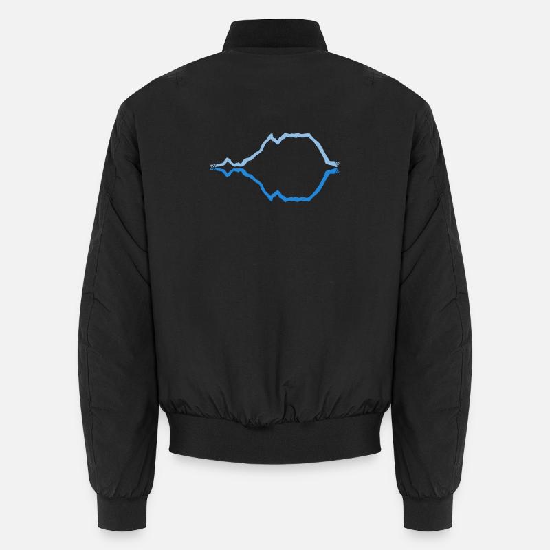 Grimming mirrored Unisex Bomber Jacket