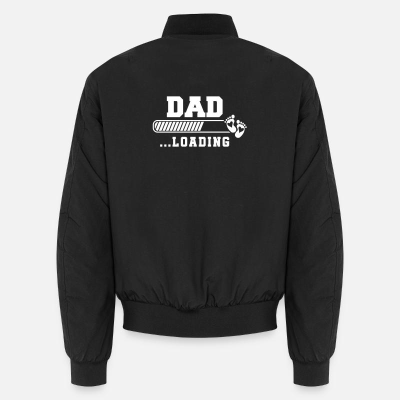 Père Enfant Lien Bébé Empreinte Design Bomber unisexe