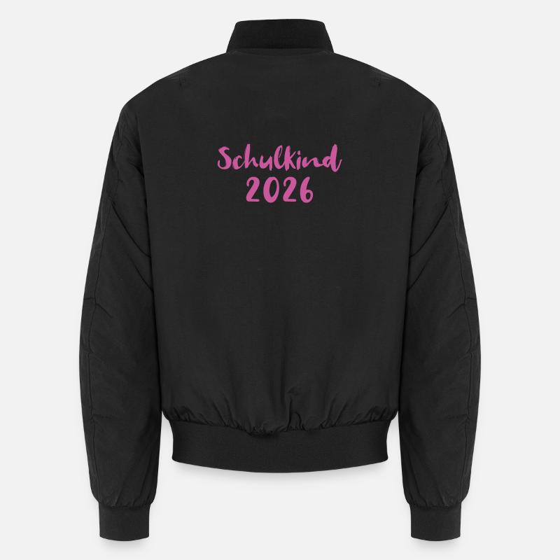 Schulkind 2026 - Unisex Bomberjacke - Schwarz