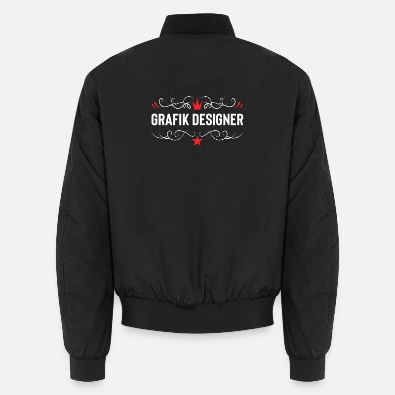 Métier de graphiste Bomber unisexe
