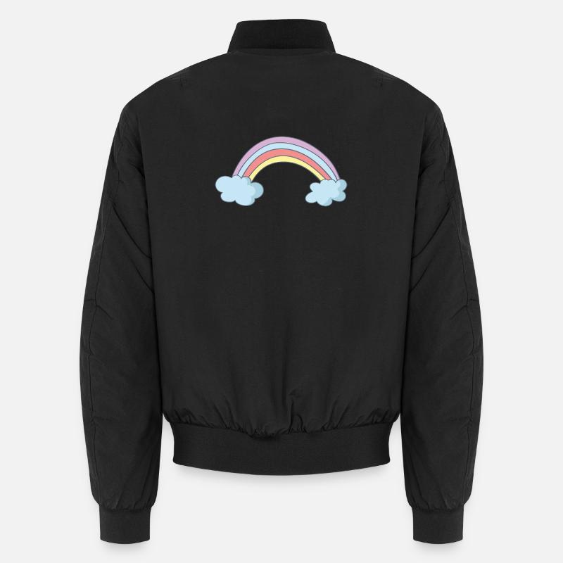 rainbow Unisex Bomber Jacket