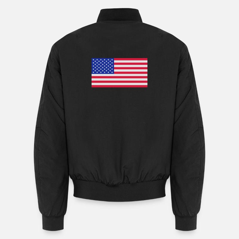 Drapeau américain Bomber unisexe