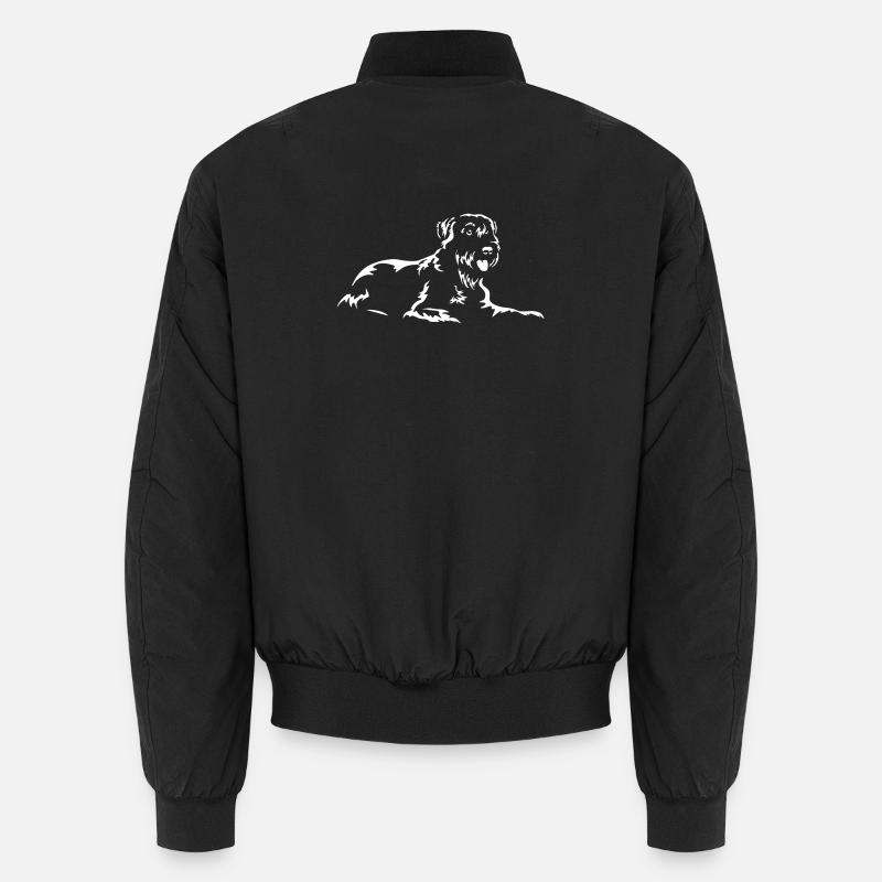 Schnauzer géant « Black Edition » Bomber unisexe