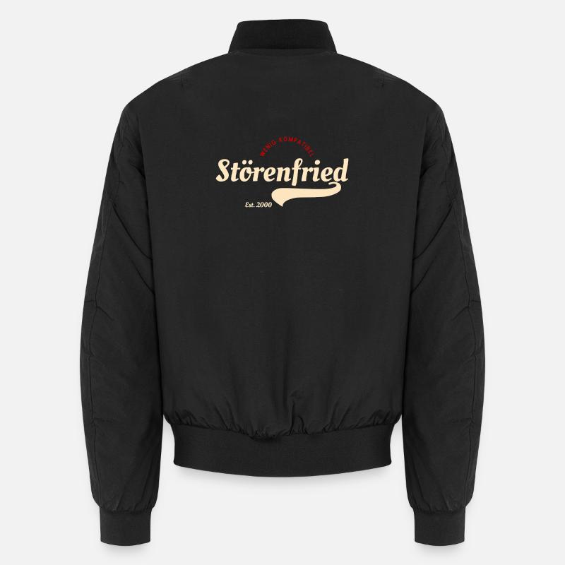 Störenfried Vintage Script Logo Unisex Bomberjacke