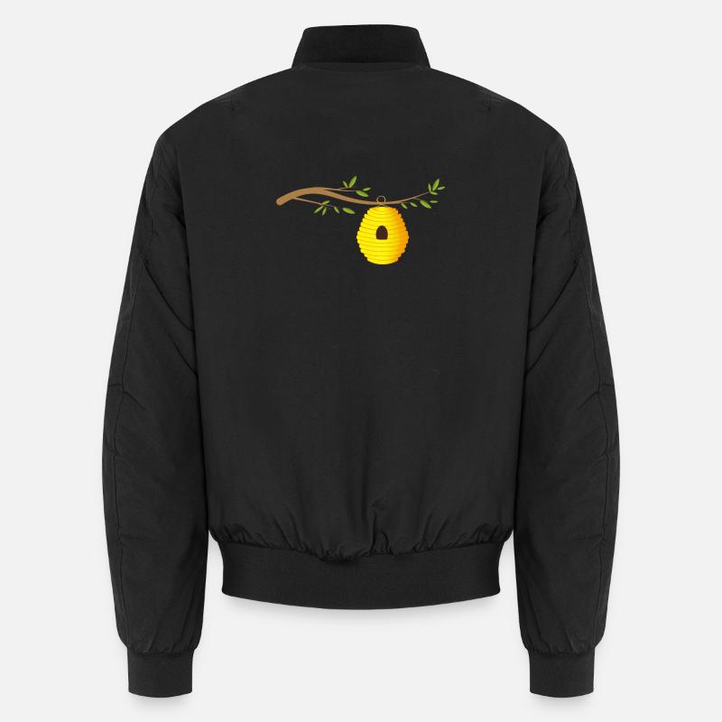 Ruche sur une branche Ruche sauvage Bomber unisexe