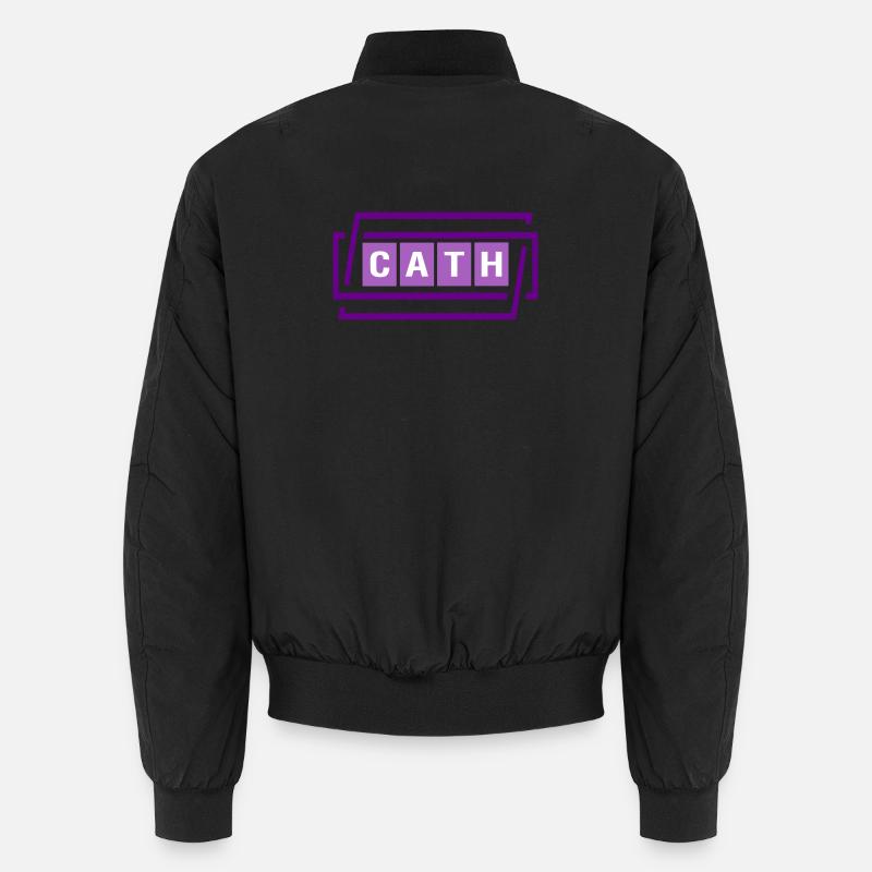Cath - Unisex Bomberjacke - Schwarz