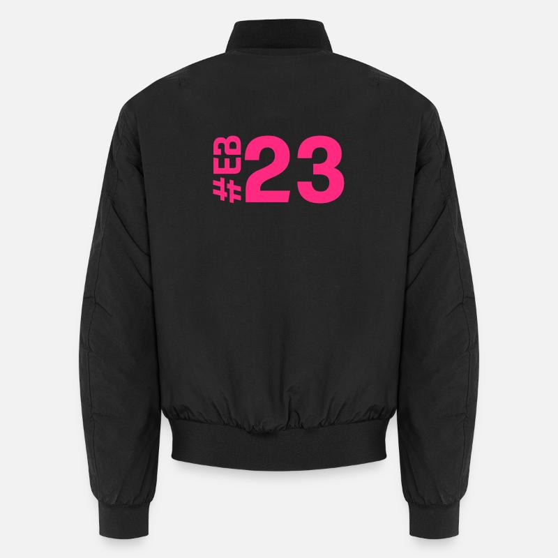 EB23-KARTON - Unisex Bomberjacke - Schwarz