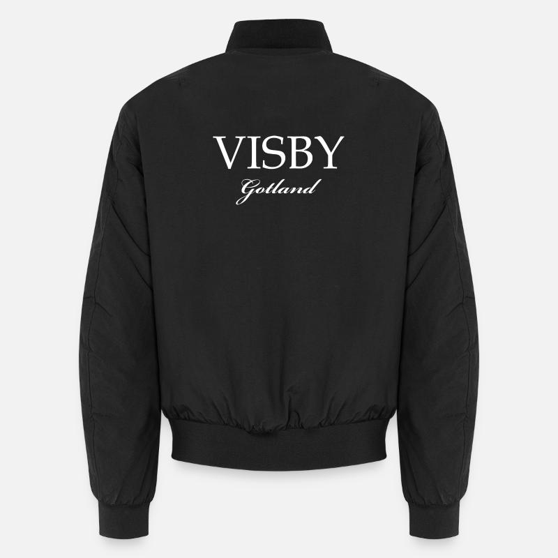 VISBY Gotland - Bomber unisexe - noir