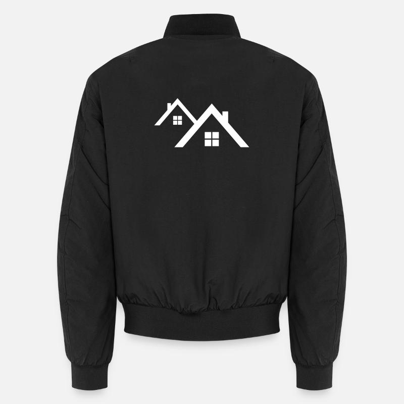 Dach - Unisex Bomberjacke - Schwarz