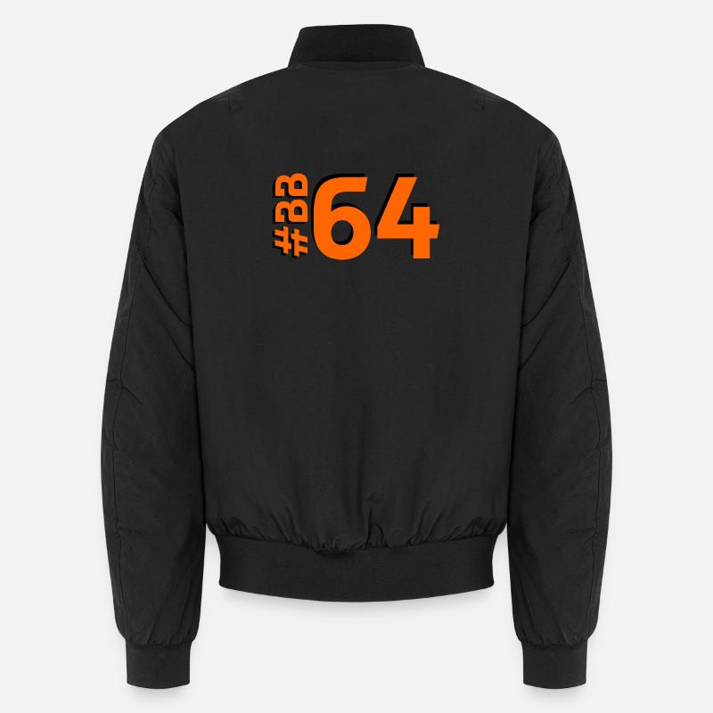 BB64 - Unisex Bomberjacke - Schwarz