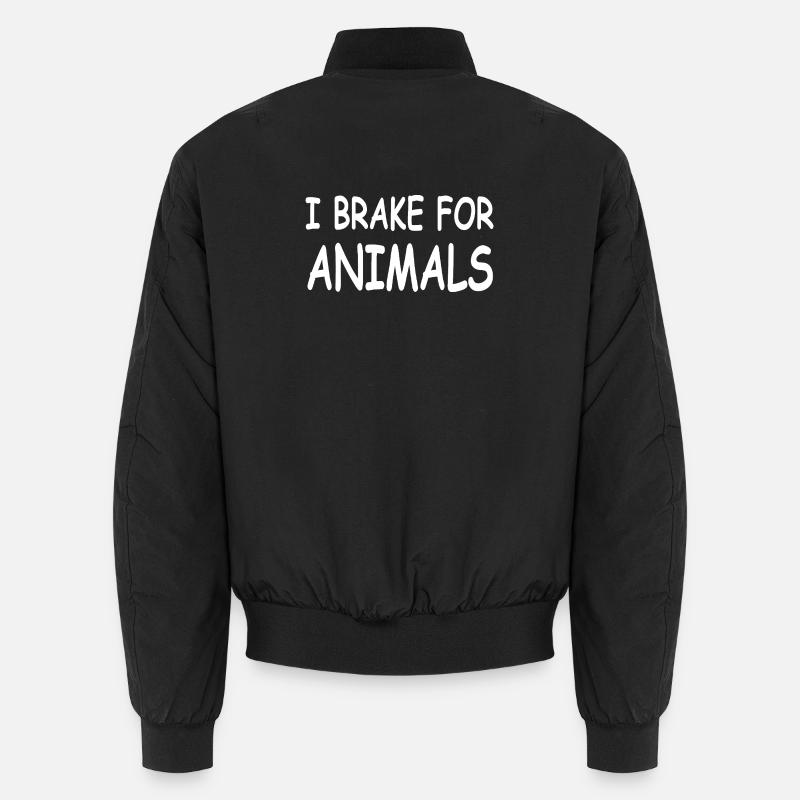 Animaux - Bomber unisexe - noir