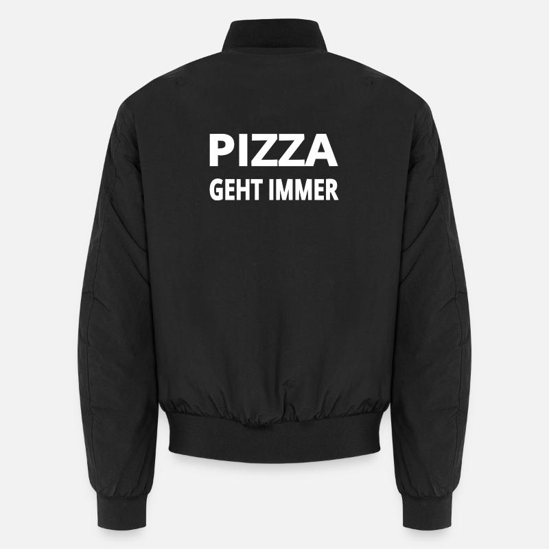 Pizza Unisex Bomberjacke