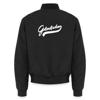 Gelsenkirchen Retro - Bomber unisexe - noir - Dos - AI Model Male 185 light (185cm)