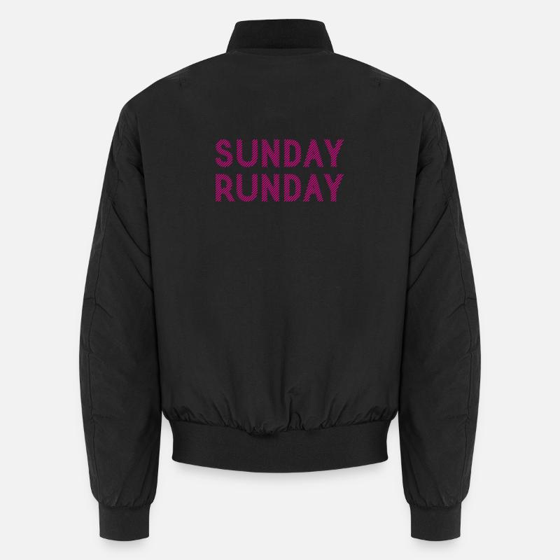 Sunday Runday Unisex Bomber Jacket