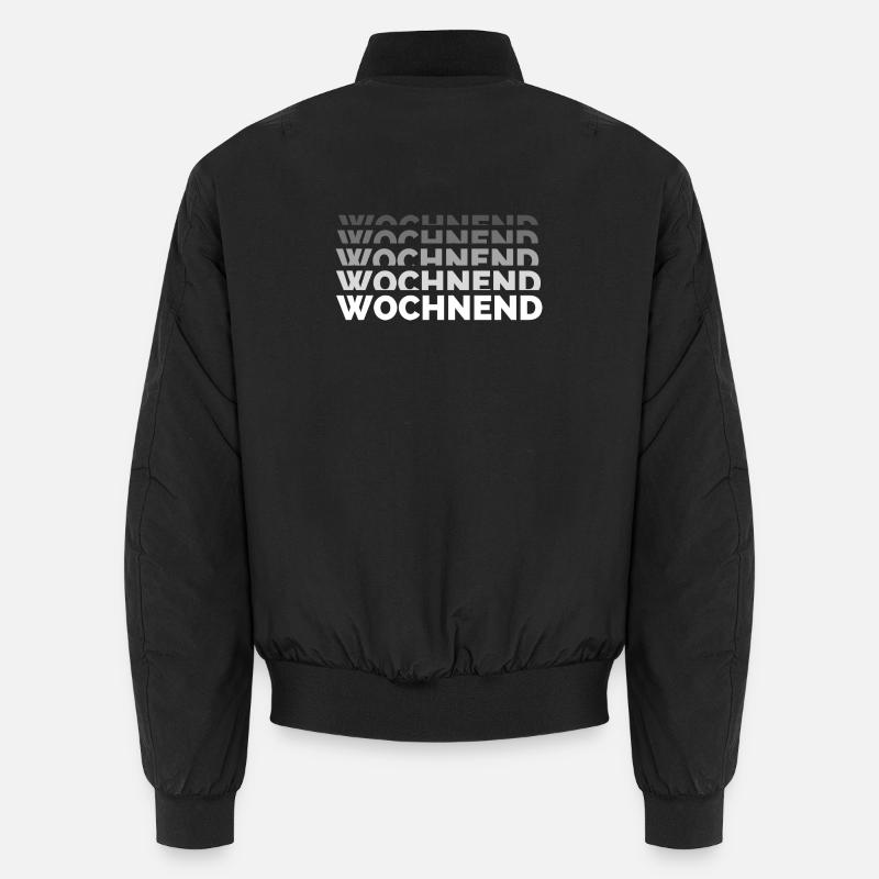 Weekly - Weekend, Leisure Unisex Bomber Jacket