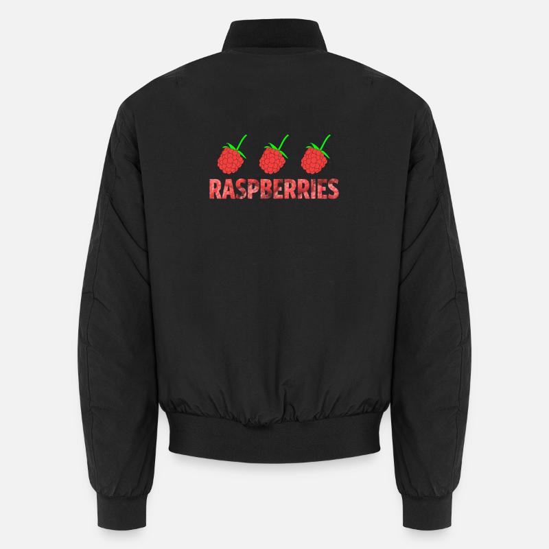 RASPBERRIES Unisex Bomber Jacket