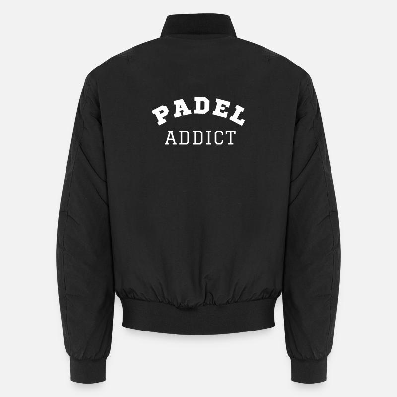 Accro au padel Bomber unisexe