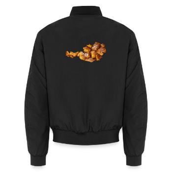 Kaiserschmarrn, Autriche - Bomber unisexe - noir - Dos - AI Model Male 185 light (185cm)