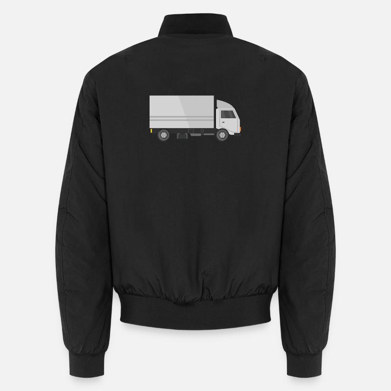 Delivery truck Unisex Bomber Jacket