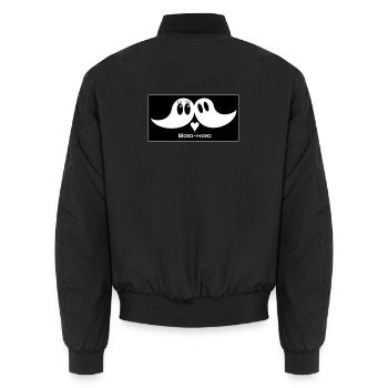 Geister, Liebling - Unisex Bomberjacke - Schwarz - Hinten - AI Model Male 185 light (185cm)