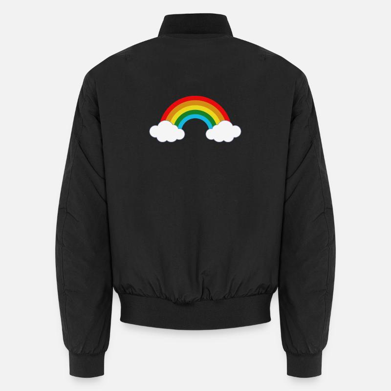 Arc-en-ciel Bomber unisexe