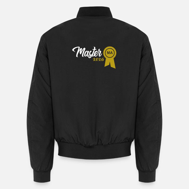 Master's degree passed in 2026 Graduation ceremony Unisex Bomber Jacket
