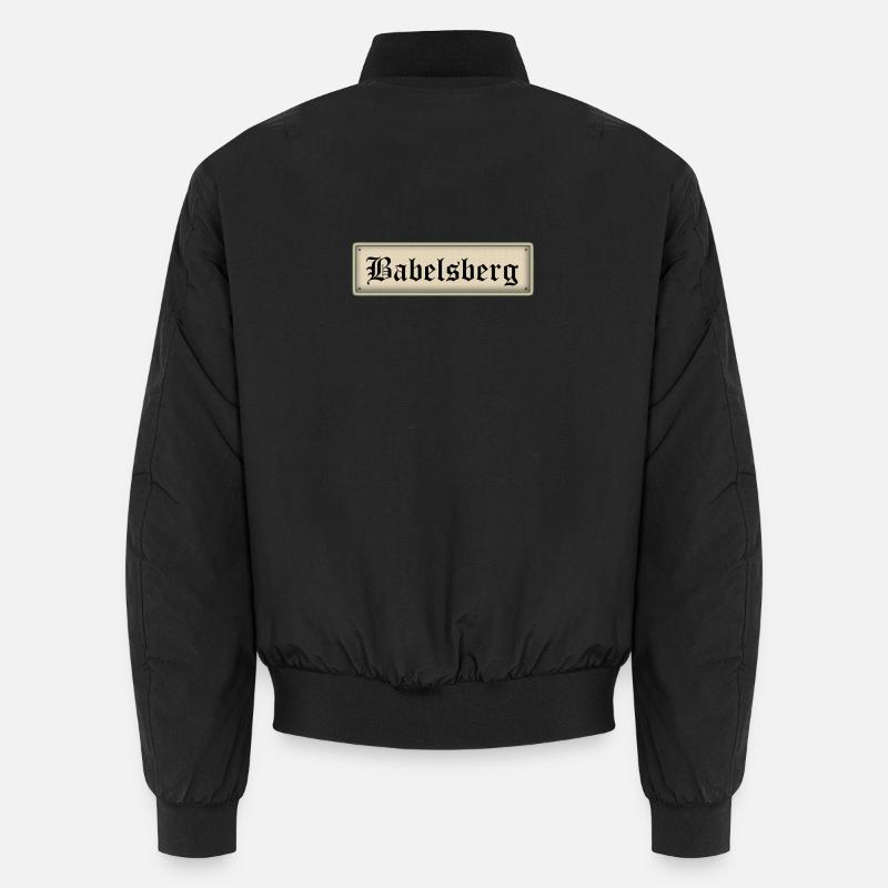 BABELSBERG - Unisex Bomberjacke - Schwarz