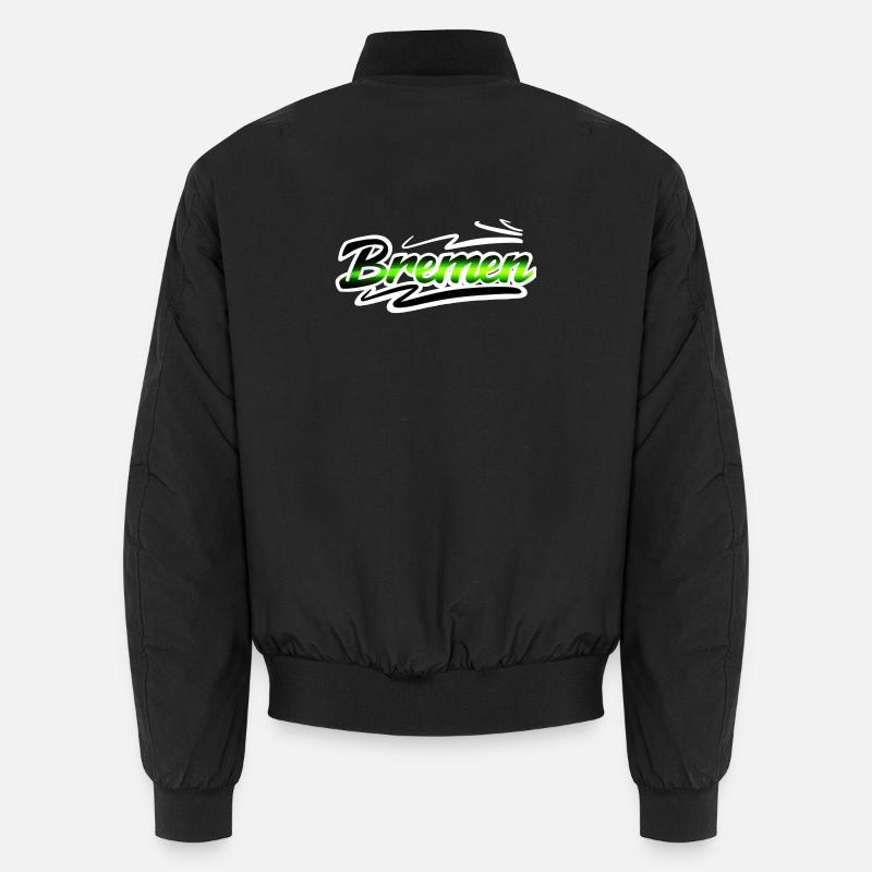 Bremen - Unisex Bomberjacke - Schwarz