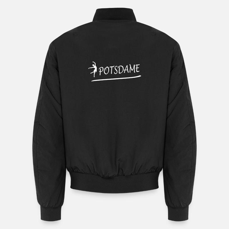POTSDAME - Bomber unisexe - noir