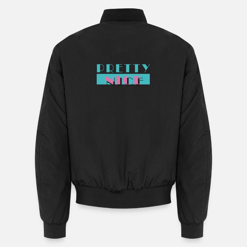 pretty nice - miami vice (sw) - Unisex Bomberjacke - Schwarz