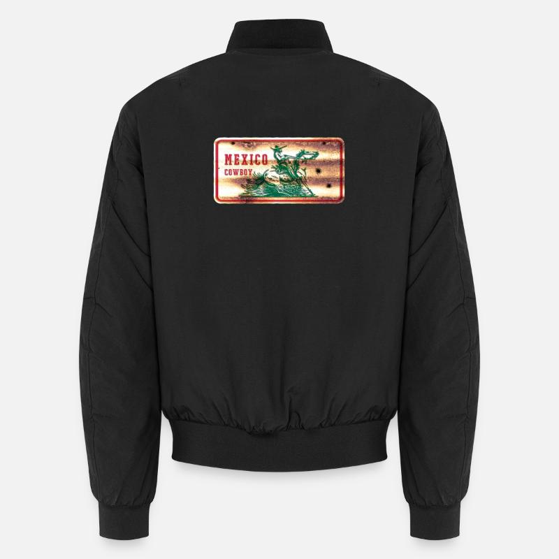 Mexico Cowboy Shield Unisex Bomber Jacket