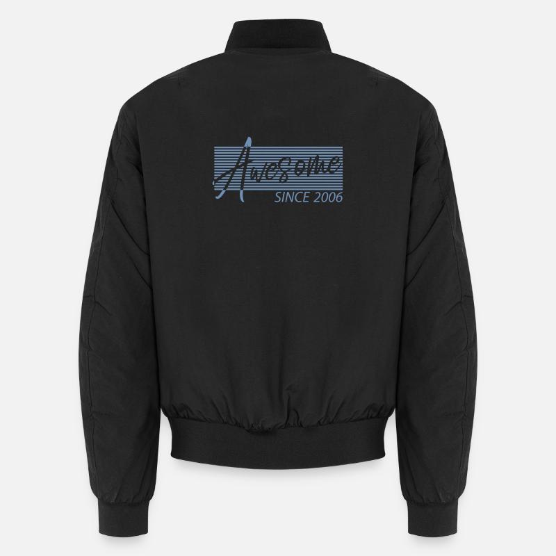 Awesome Since 2006 - Unisex Bomberjacke - Schwarz