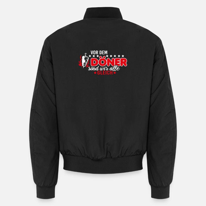 Döner lustiger Spruch Unisex Bomberjacke