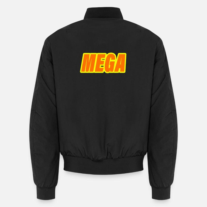 mega - Unisex Bomber Jacket - black