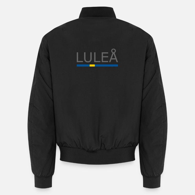 Drapeau de la Suède - Lulea - Sverige - Schweden Bomber unisexe