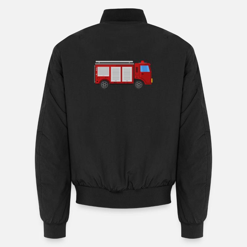 Feuerwehrauto Unisex Bomberjacke