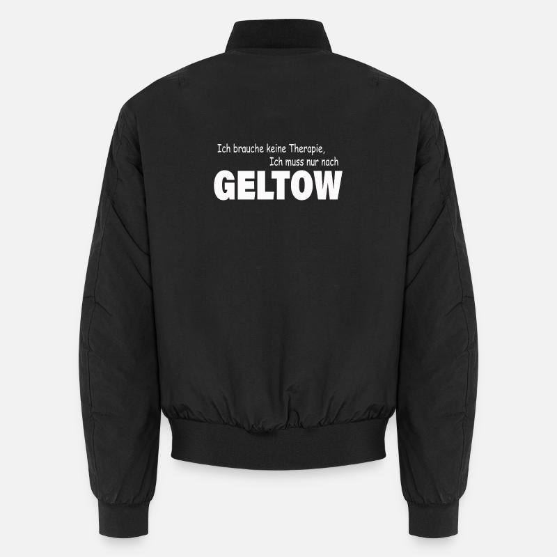 Therapy GELTOW - Unisex Bomber Jacket - black