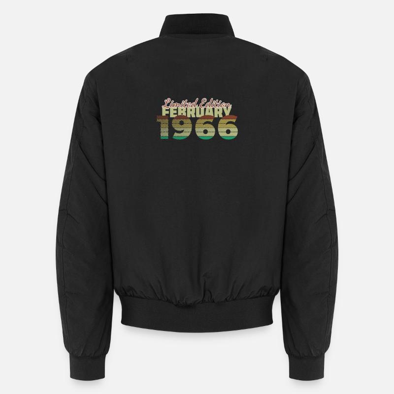 60. Geburtstag Limited Edition (SCR) 02/1966 Unisex Bomberjacke