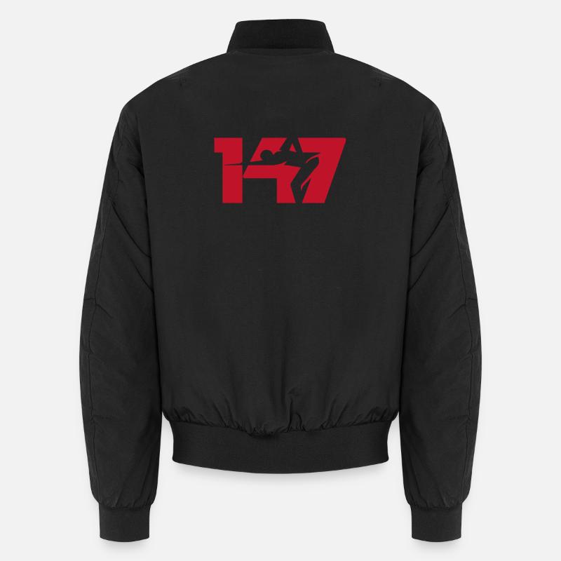 147 Snooker Icon (Red) Unisex Bomber Jacket